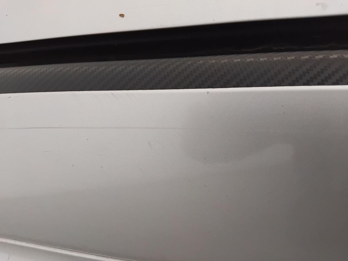 Mercedes E-Klasse Kombi 211 original Sto&szlig;stange Sto&szlig;f&auml;nger hinten BJ2004 C744 brillantsilber