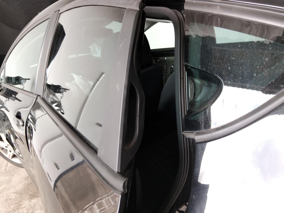 Seat Leon 2 1P Tür hinten links phantomschwarzmetallic LZ9Y BJ2012