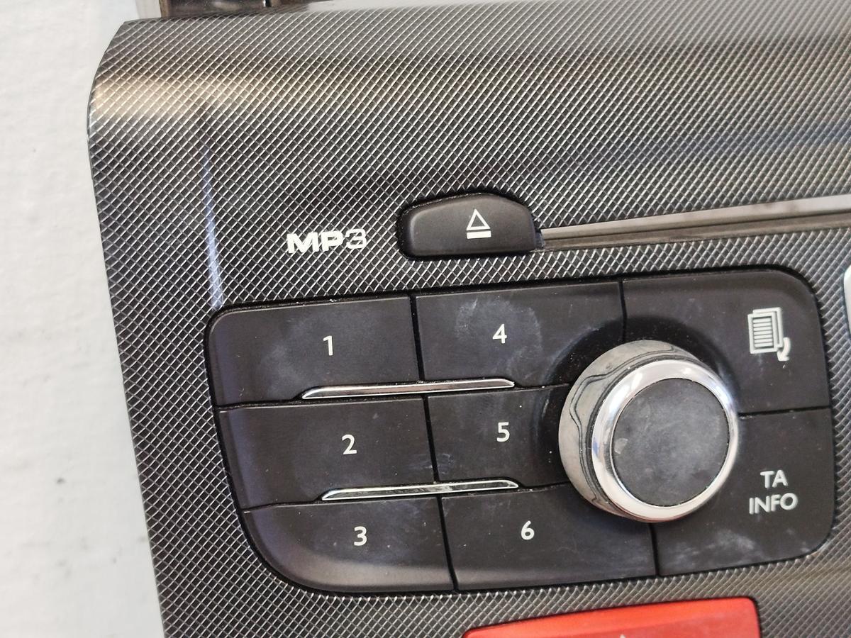 Citroen C4 II Typ N Radiobedienteil Klimabedienteil Heizungsregulierung OEM