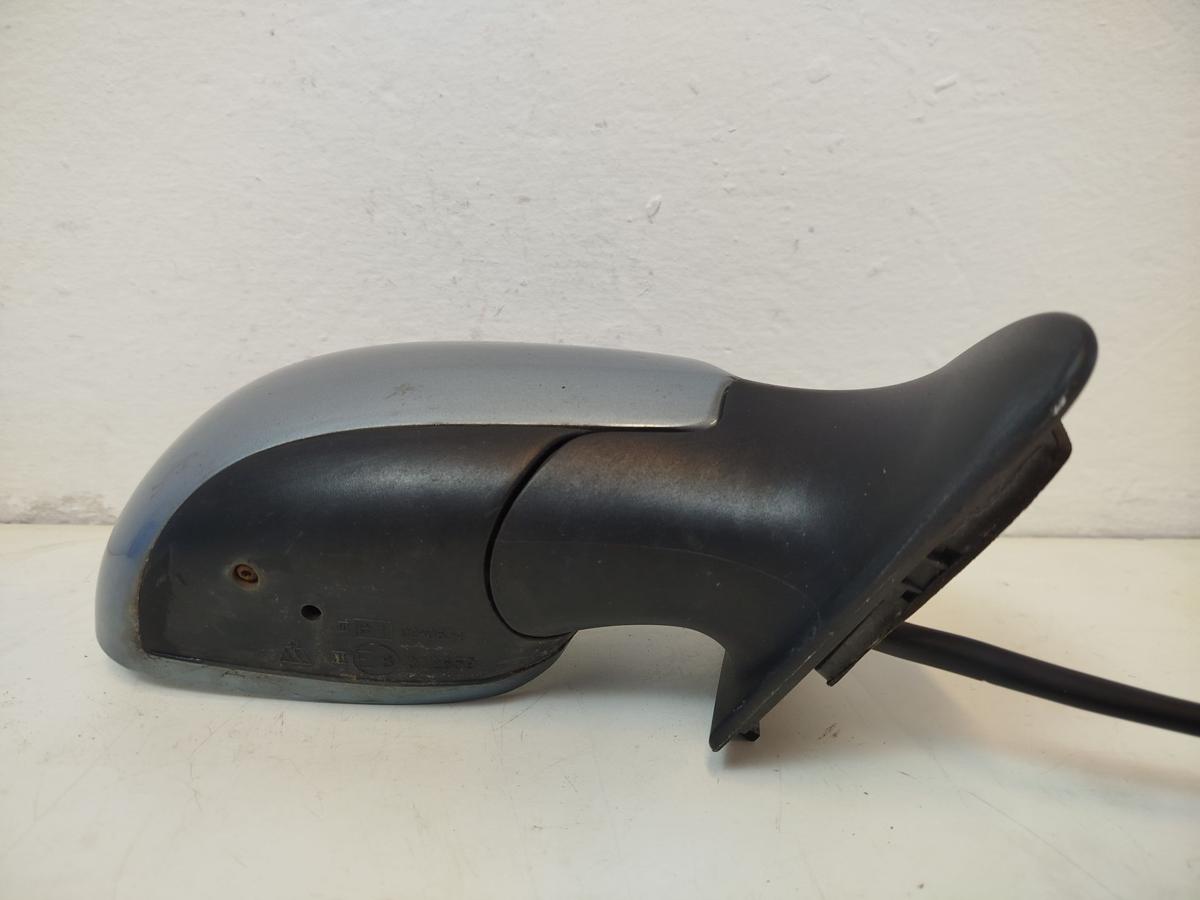 Skoda Fabia 6Y Au&szlig;enspiegel rechts R&uuml;ckspiegel Spiegel manuell LF7U Stone Grey