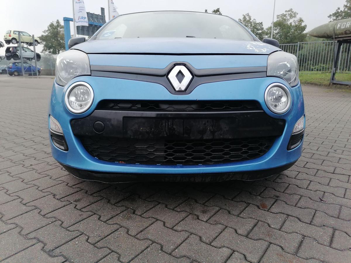 Renault Twingo 2 original Stoßstange Stossfänger vorn Facelift Blaumetallic TERPB Bj.2013