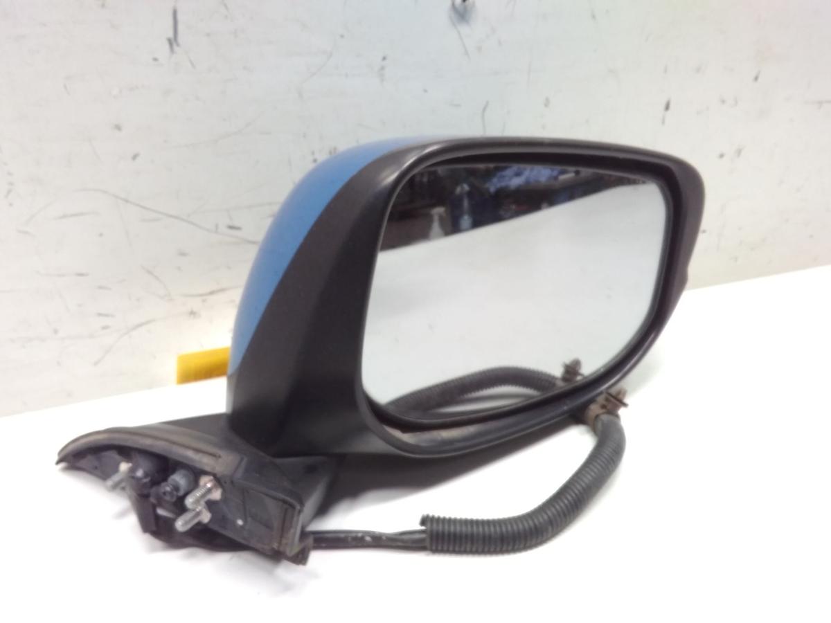 Honda Jazz 2 GG original Au&szlig;enspiegel rechts elektrisch beheizt 5pol BJ2008 BG53M Cerulean Blue