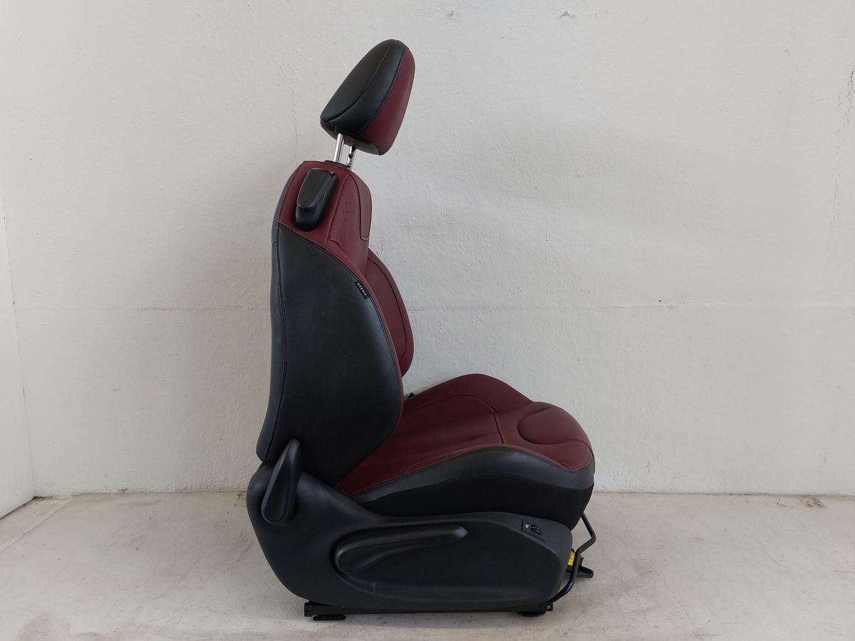 Citroen DS3 Sport Chic Sitz vorn rechts Beifahrersitz Leder Ledersitz weinrot