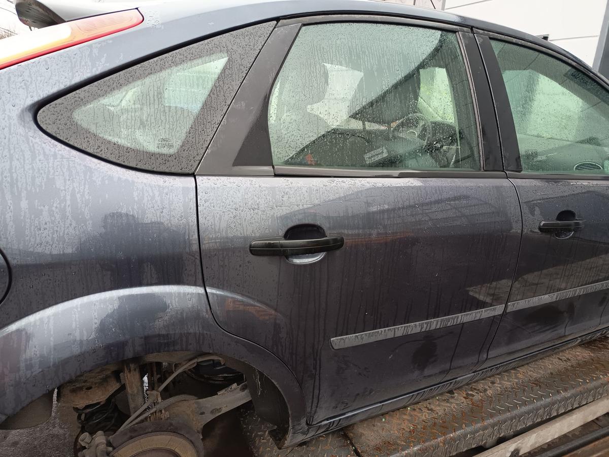 Ford Focus II DA3 original T&uuml;r hinten rechts 5 T&uuml;rer Royal Grau Baujahr 2005