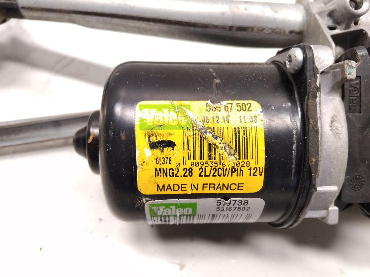 Renault Clio 3 original Wischermotor mit Wischergestänge vorn Bj.2006