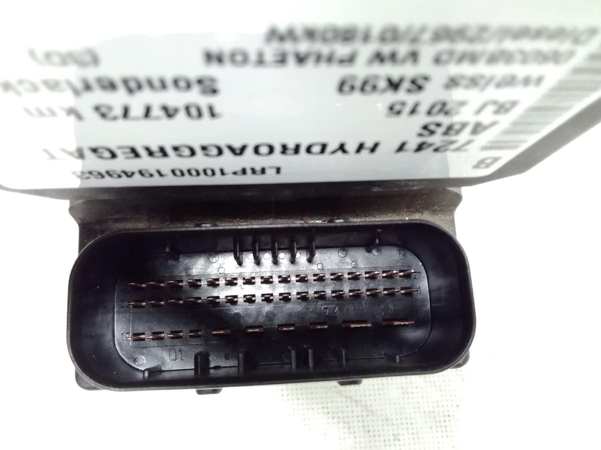VW Phaeton GP4 original ABS-Block 3D0614517BA 0265225415 0265950192 Bj.2015