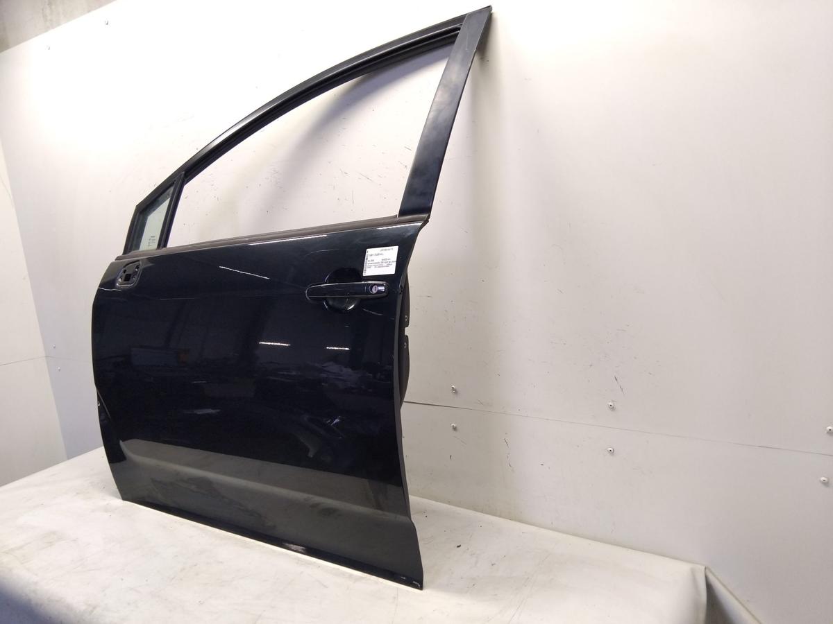 Toyota Corolla Verso II AUR10 T&uuml;r vorn links Fahrert&uuml;r BJ2006 209 night sky black perleffekt