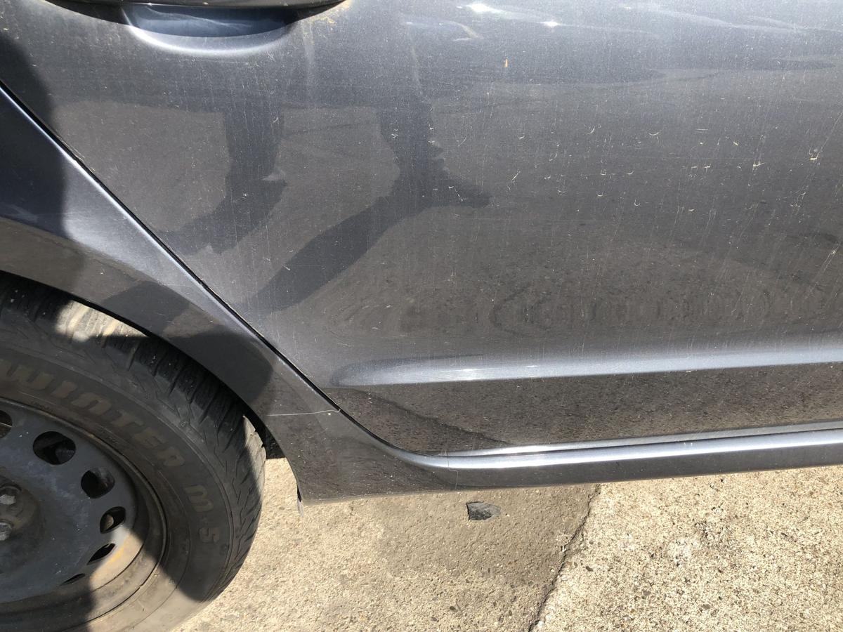 Skoda Superb 2 Typ 3T T&uuml;r hinten rechts Limo im Rohbau LF8J Anthrazitgrau