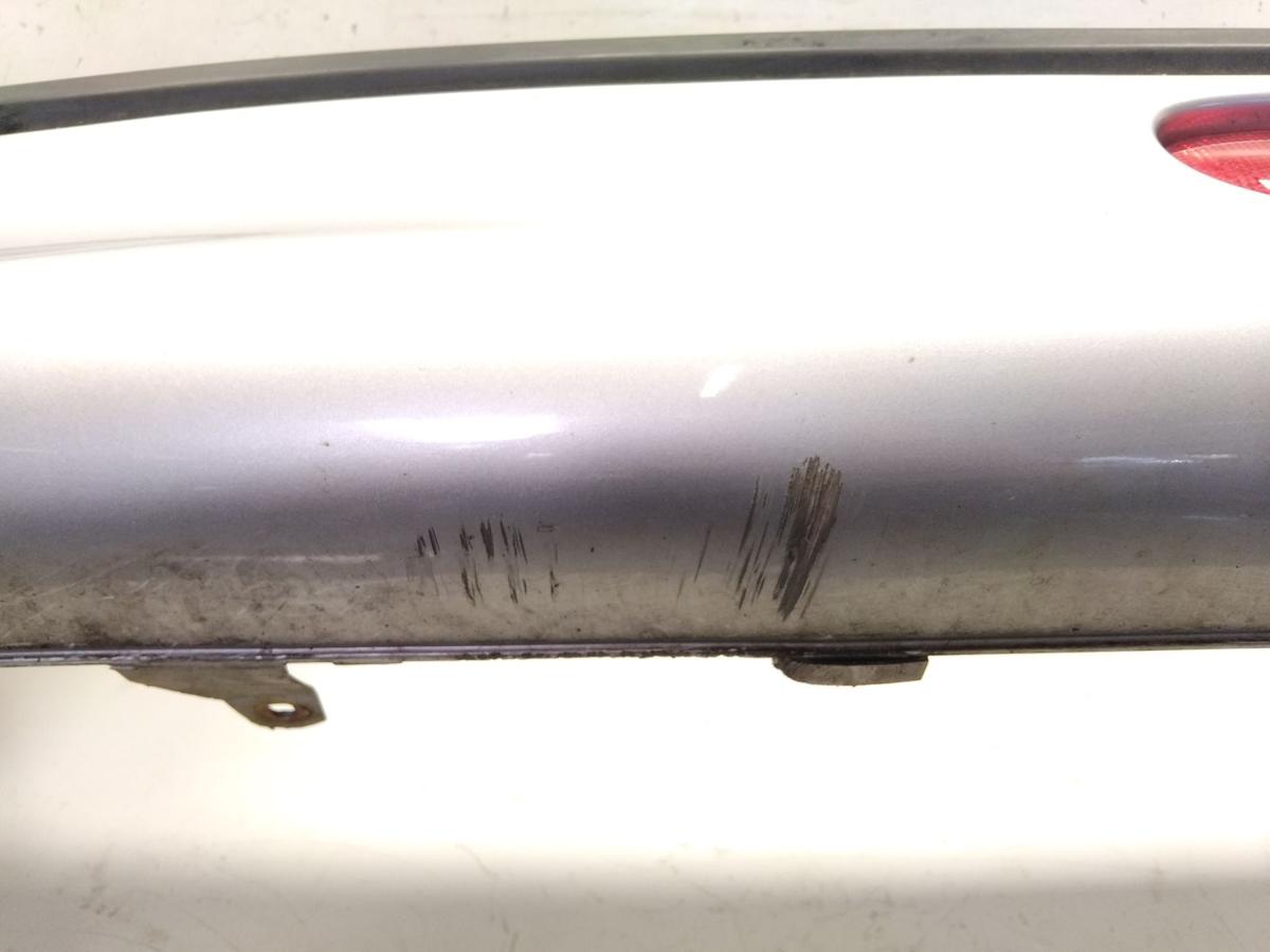 Peugeot 206 Kombi original Sto&szlig;f&auml;nger Sto&szlig;stange hinten silber EZR BJ2004