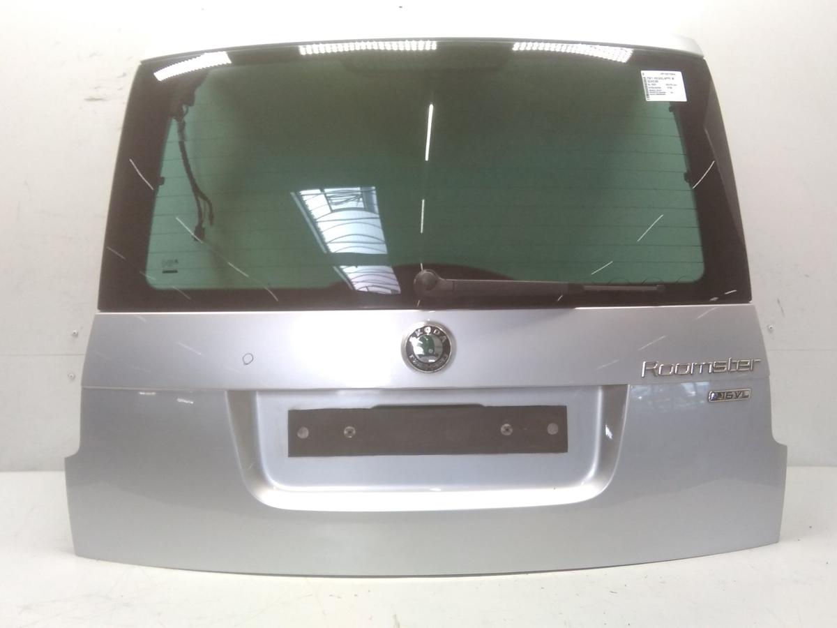 Skoda Roomster 5J Heckklappe brillantsilber 9156 mit Heckscheibe Bj.2009
