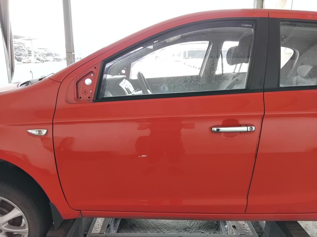 Hyundai i20 PB T&uuml;r vorn links Fahrert&uuml;r 5-t&uuml;rig BH Electric Red BJ2009