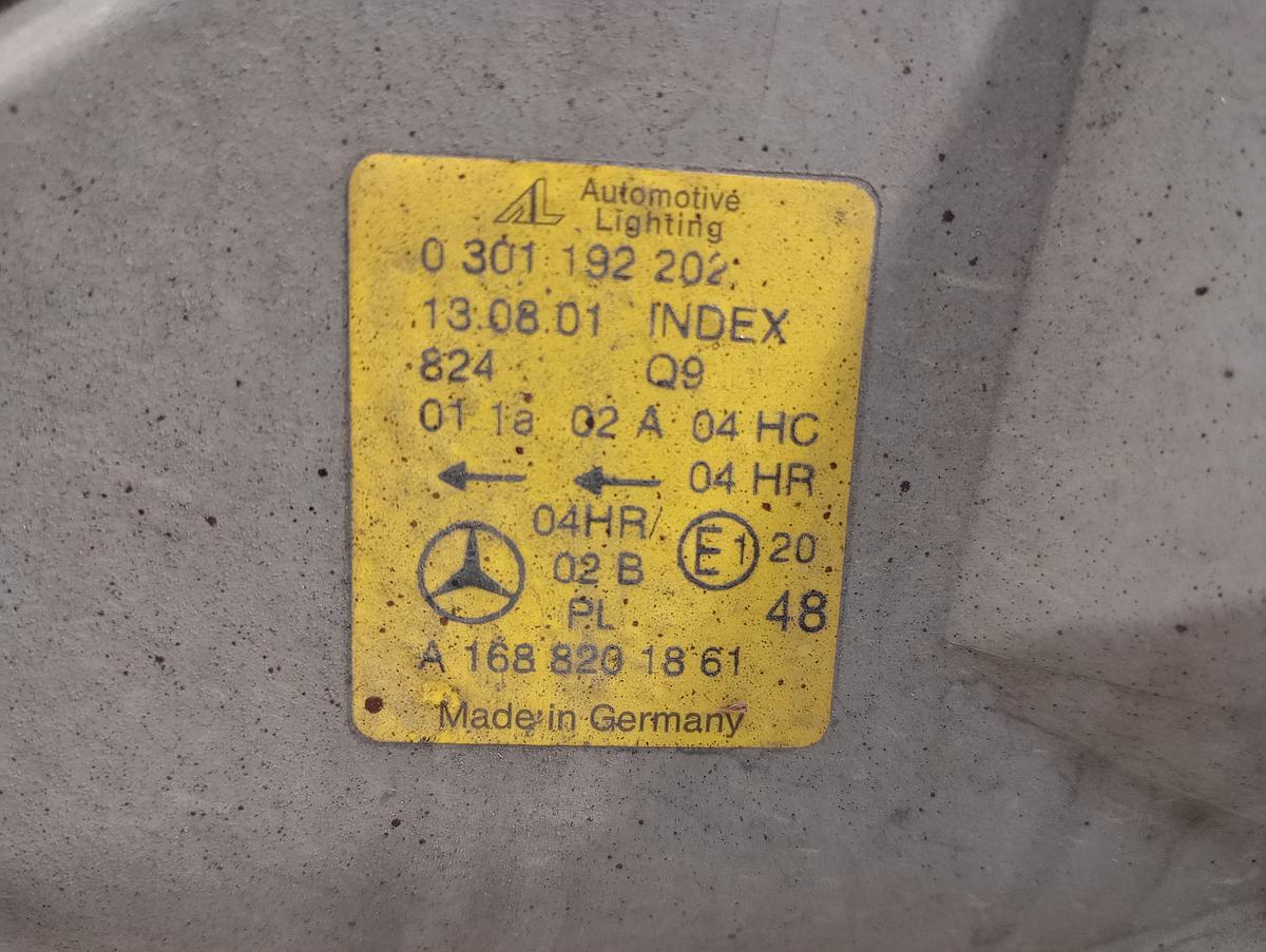 Mercedes Benz A-Klasse W168 Baujahr 2002 original Scheinwerfer rechts Halogen