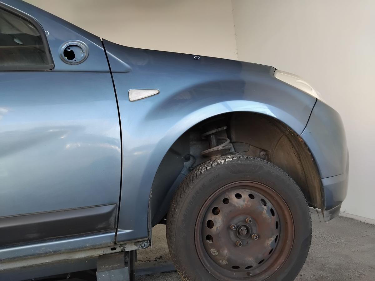 Dacia Sandero 1 original Kotflügel vorn rechts blaumetallic TERNF BJ2009