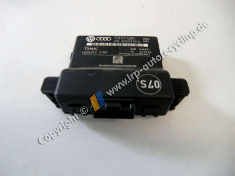 VW Passat 3C original Gatewaymodul 3C0907530C 402063 TEMIC BJ2006