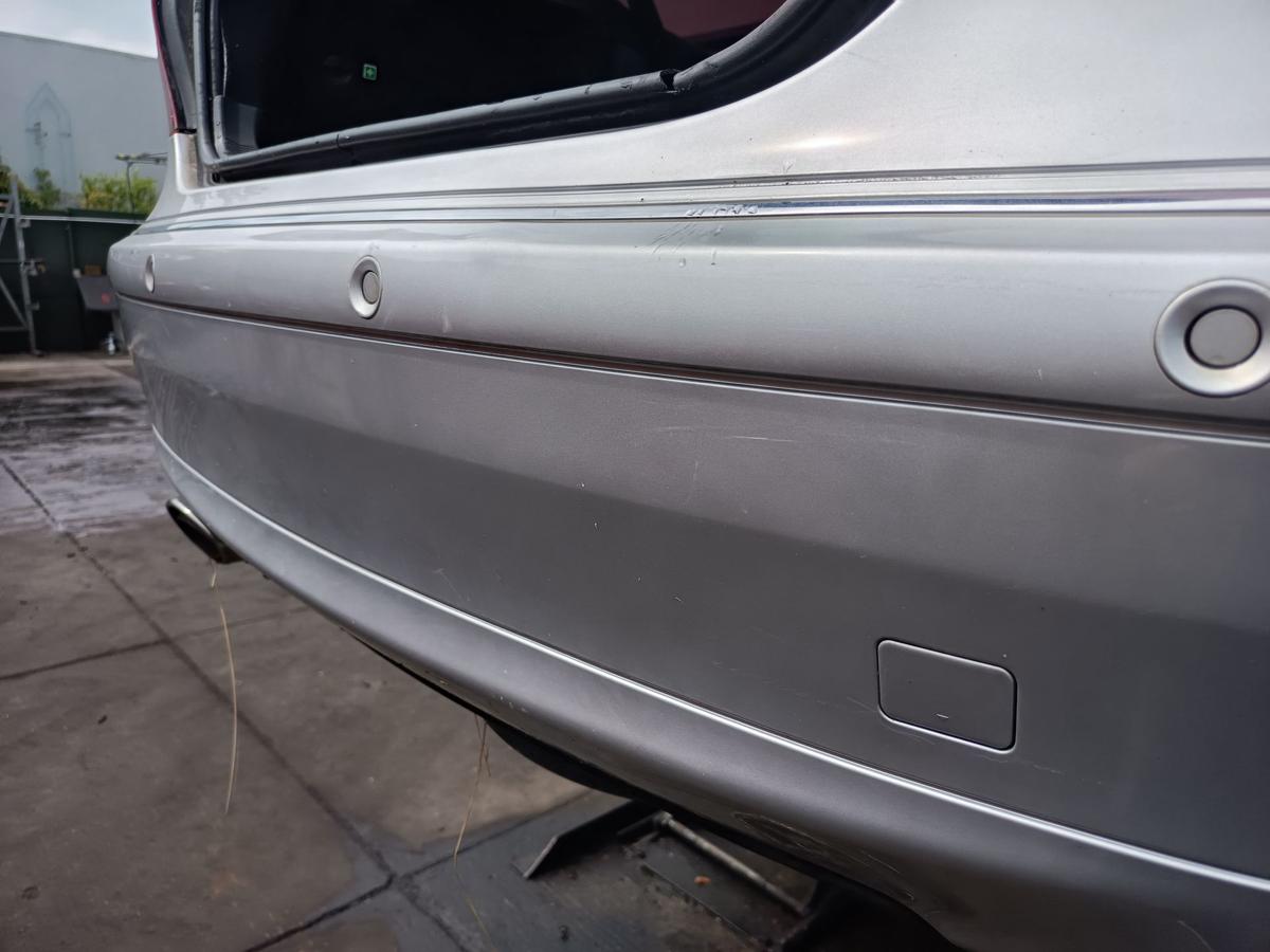 Mercedes CL203 original Sto&szlig;stange F&auml;nger hinten Heck 775 Iridiumsilber Bj 2006