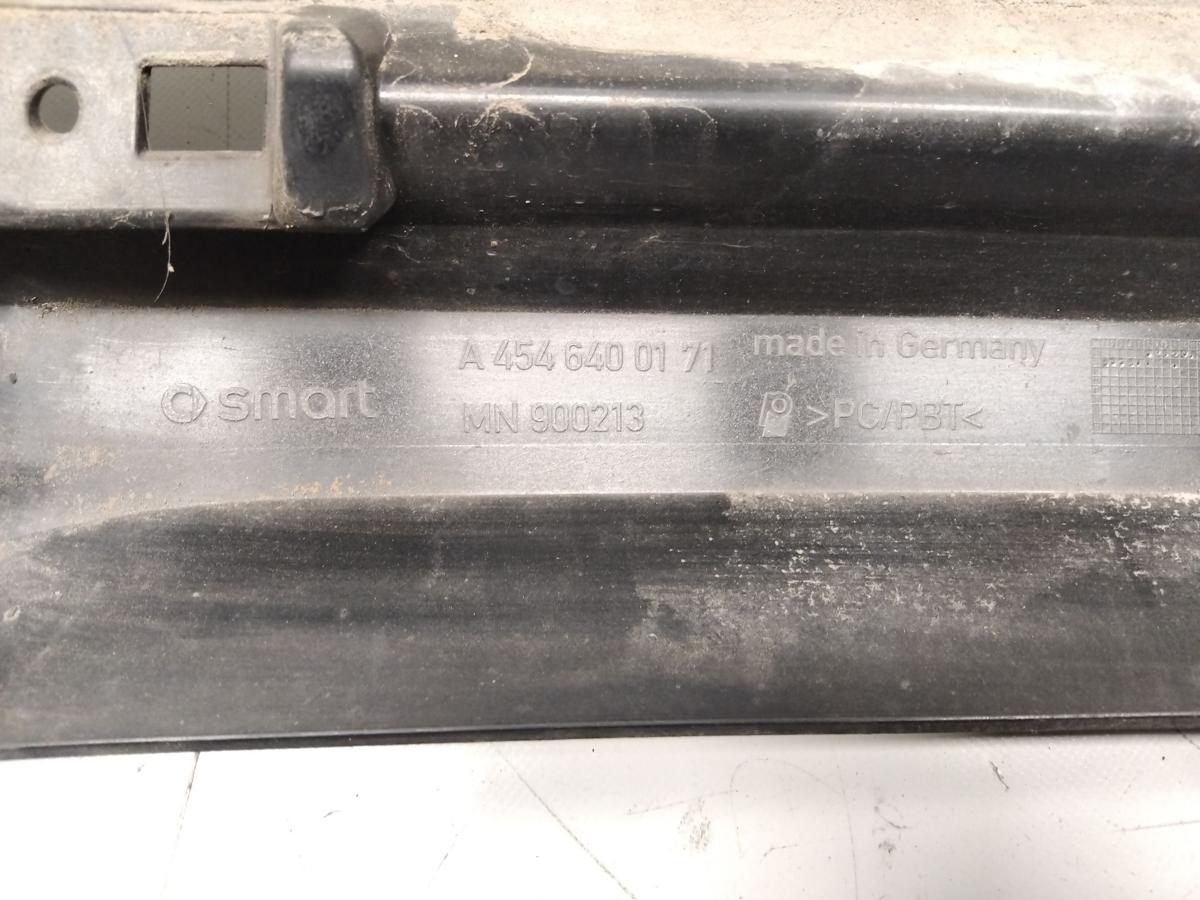 Smart Forfour 454 original Stoßfänger hinten Heckmittelteil jack black Bj.2004