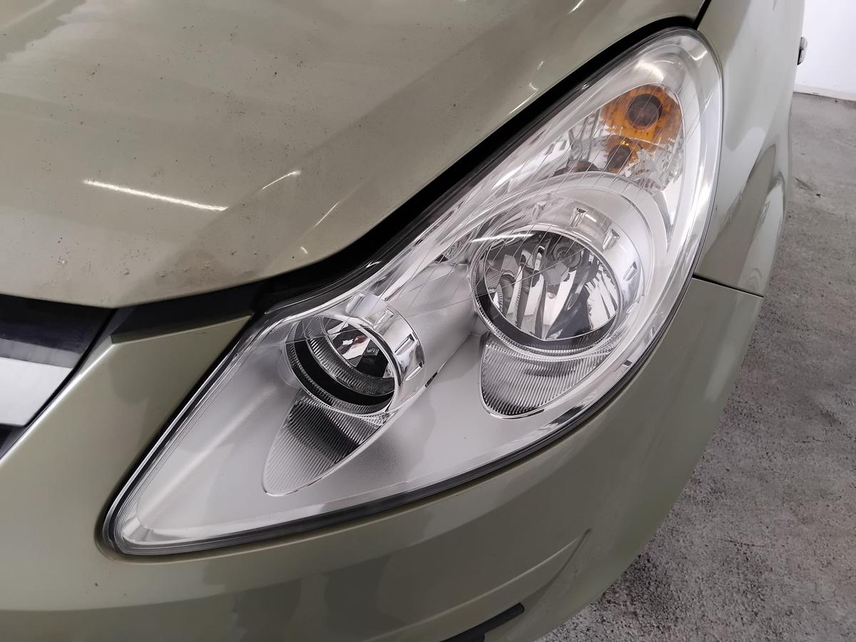 Opel Corsa D original Scheinwerfer links chrom Halogen mit LWR BJ2006