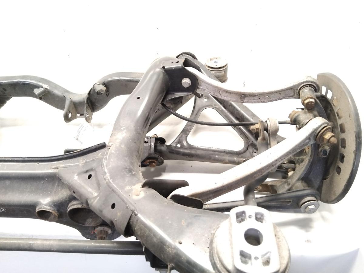 Audi Q7 4L original Hinterachse komplett Aggregatetr&auml;ger hinten rostfrei Bj.2007