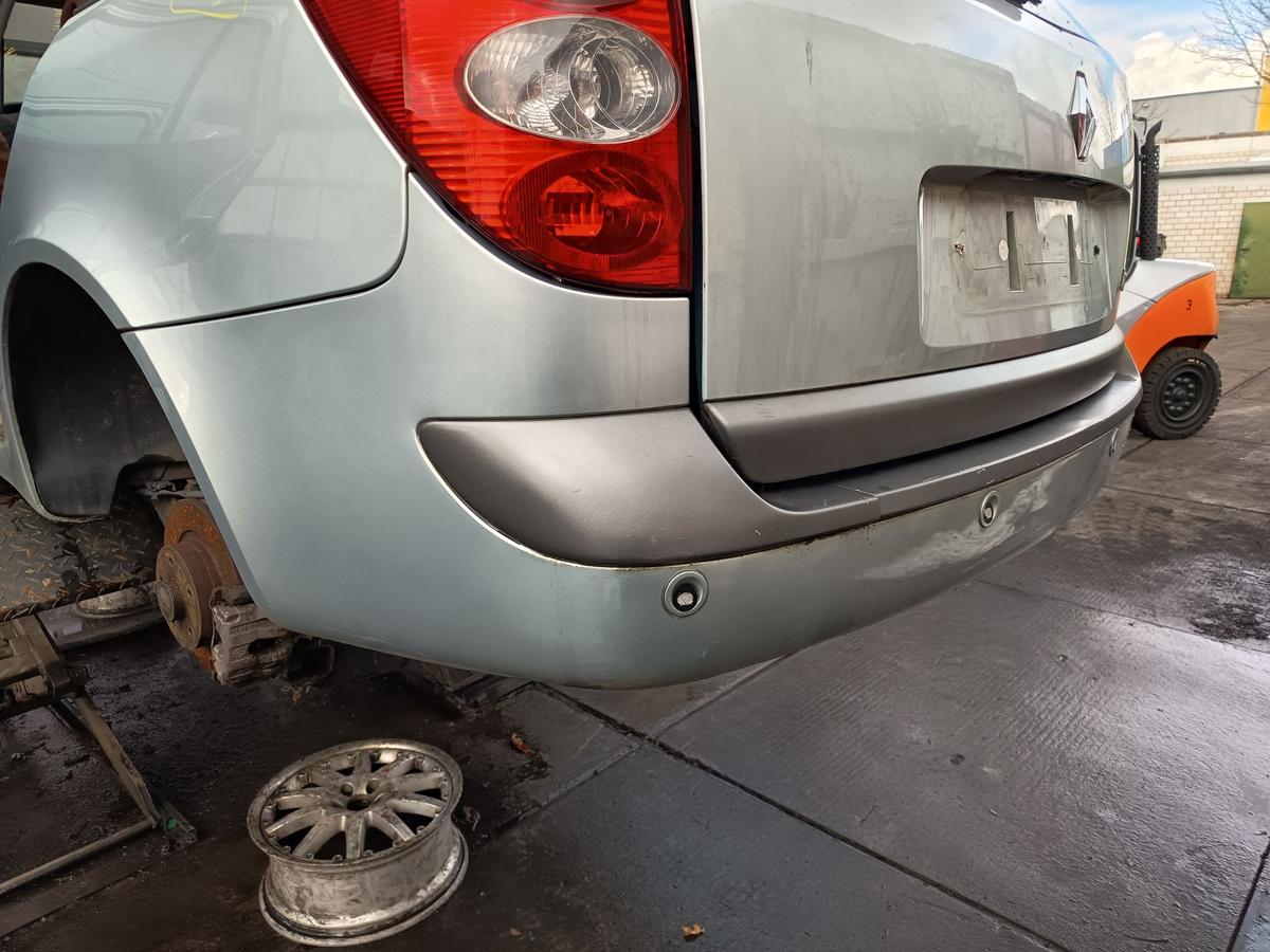 Renault Laguna II original Sto&szlig;stange F&auml;nger hinten Heck B64 Granitsilber Bj2001