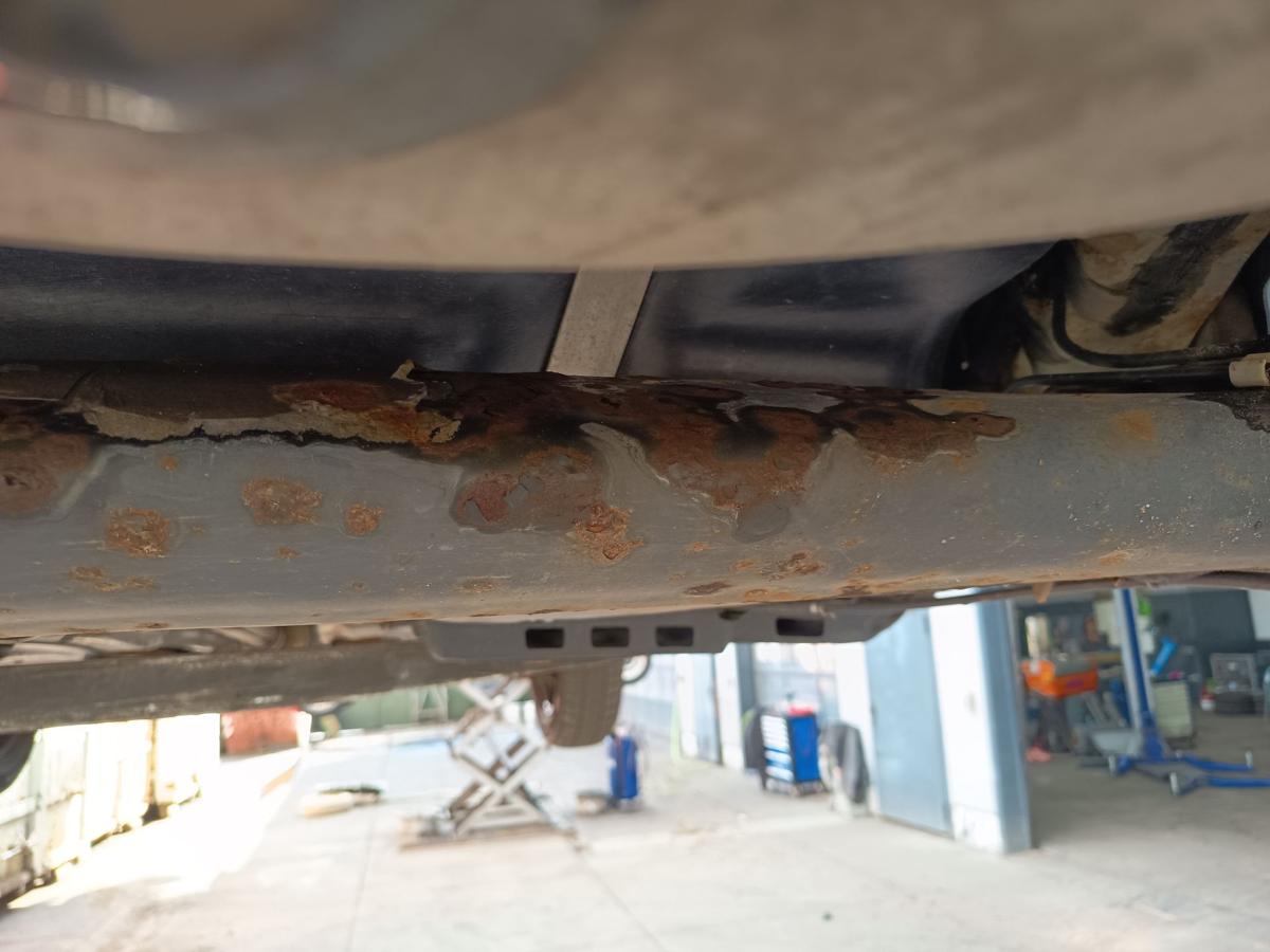 VW Polo 9N3 original Hinterachse Tr&auml;ger trommelgebremst 159tkm Bj 2007