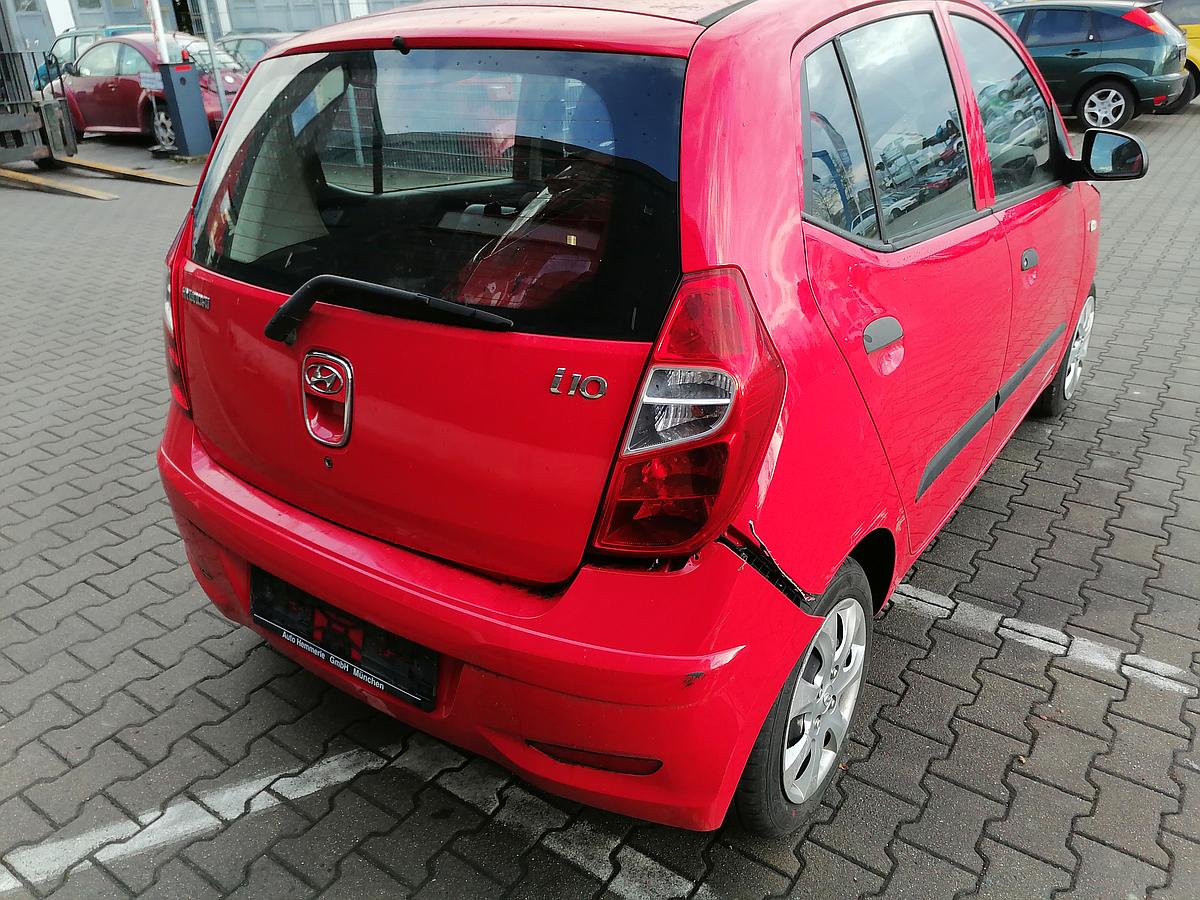 Hyundai i10 PA Tür hinten links H4-Electric Red BJ11-13