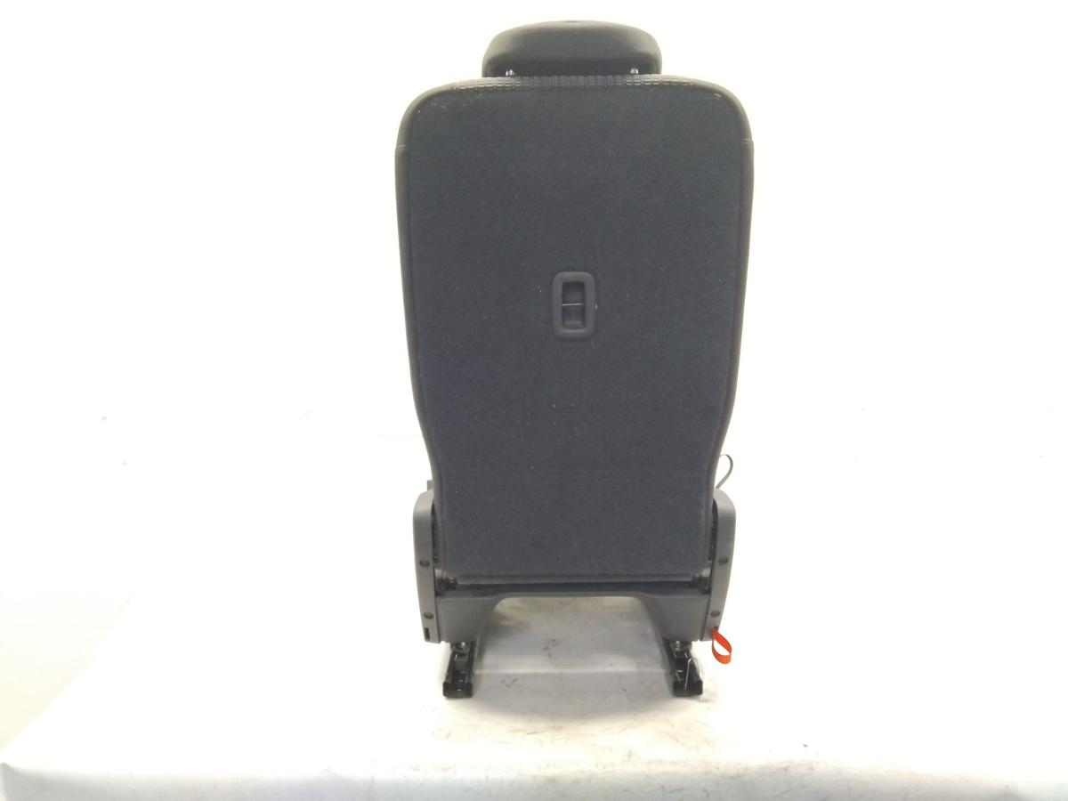 Seat Alhambra 7N R&uuml;cksitz Einzelsitz mitte Stoff titanschwarz Bj.2015 2.Reihe
