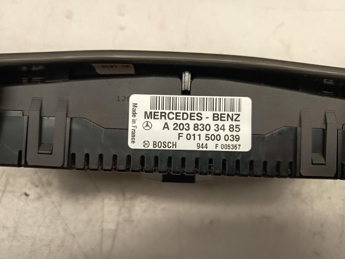 Mercedes Cl203 Sportcoupe original Heizungsbet&auml;tigung A2038303485