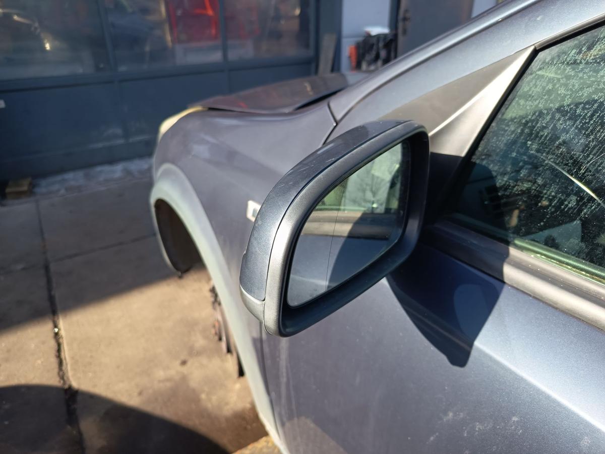 Opel Astra H original Aussenspiegel links elektrisch Z168 Metroblau Bj 2006