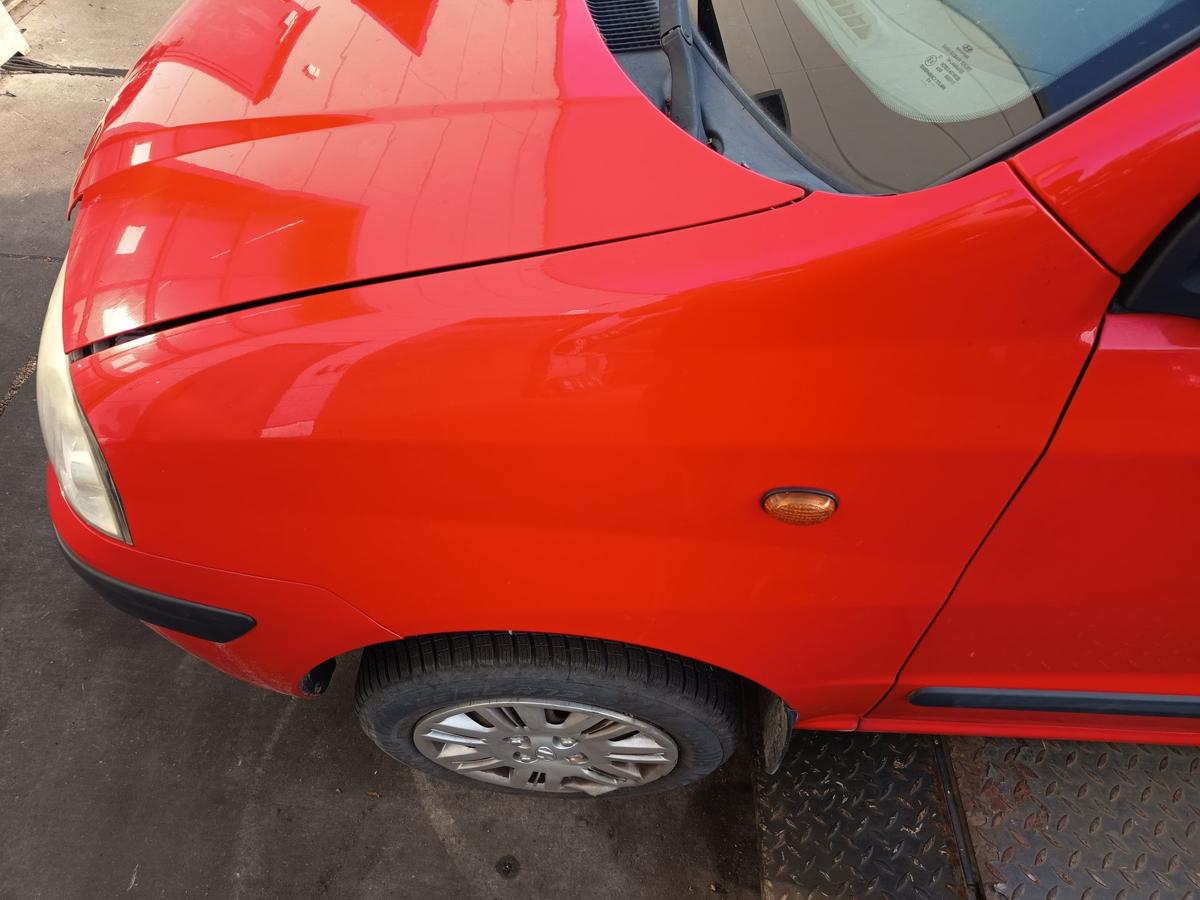 Hyundai Atos original Kotfl&uuml;gel links 0R Passion Red Baujahr 2006