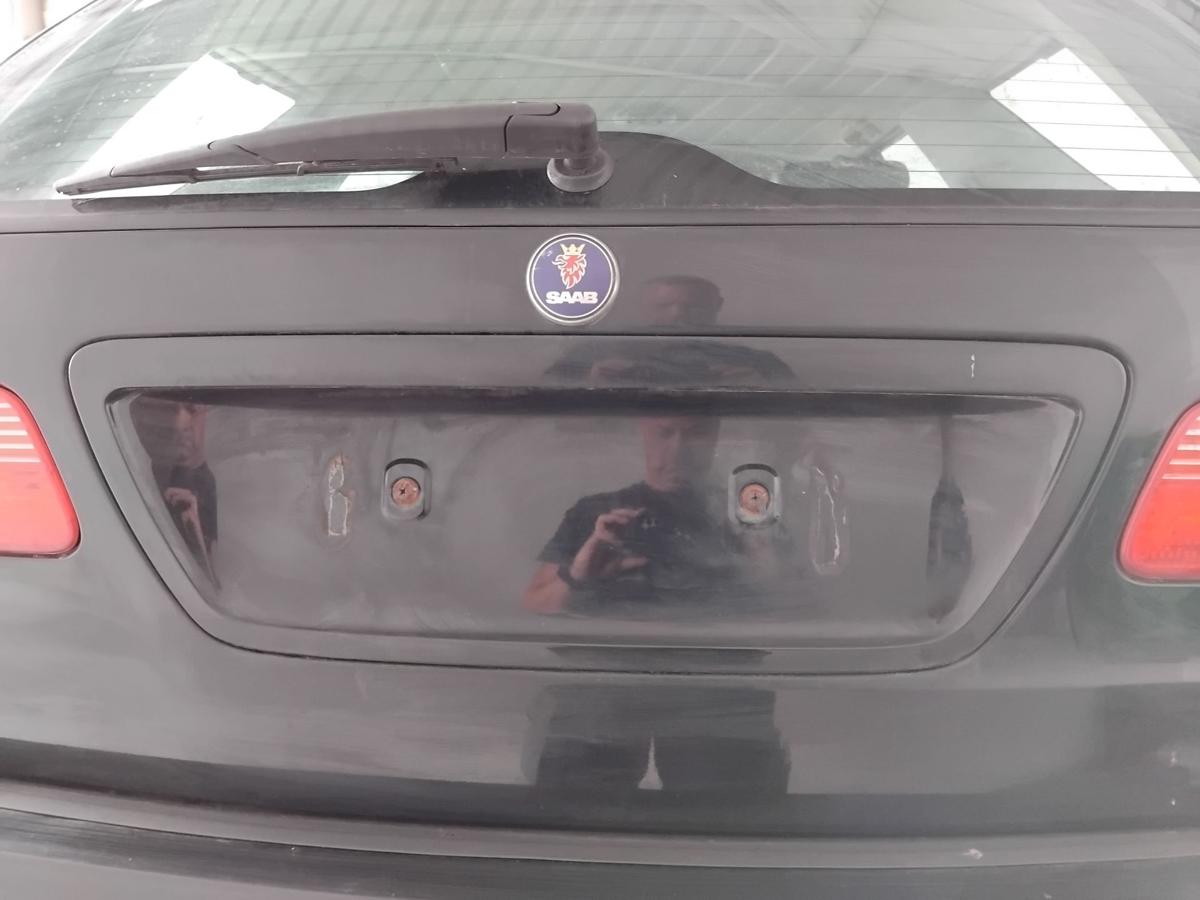Saab 9-5 Kombi Heckklappe schwarzmetallic mit Scheibe 2.Facelift BJ2008