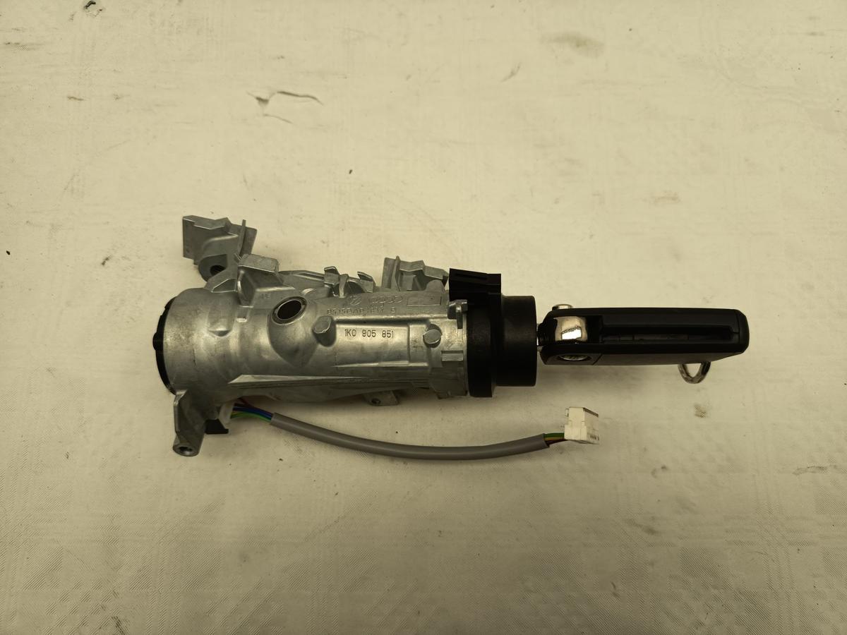 Seat Leon 5F original Z&uuml;ndschloss mit Schl&uuml;ssel 1K0905851 Baujahr 2014