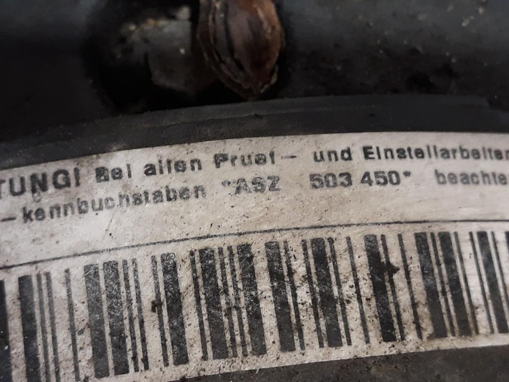 VW Sharan 7M Motor Engine 1,9TDI 96kw Motorcode ASZ BJ2005 eingeschränkte Gewährleistung