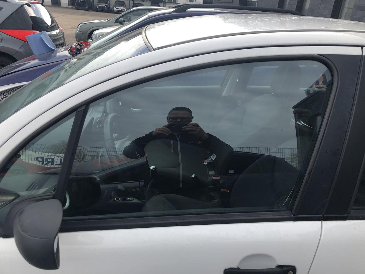 Citroen C3 Typ F T&uuml;rscheibe vorn links Seitenscheibe Scheibe Colorglas