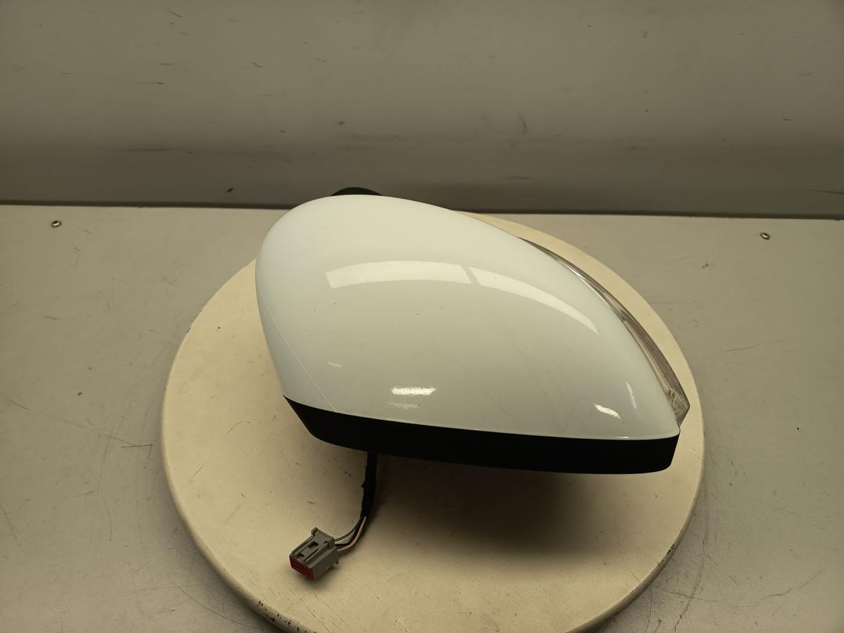 Ford Fiesta VI CCN JA8 orig elektrischer Au&szlig;enspiegel rechts Frost-Wei&szlig; Bj 2013