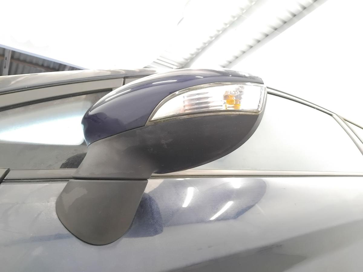 Ford Fiesta JA8 original Au&szlig;enspiegel links elektrisch&beheizt Atlantikblau BJ11