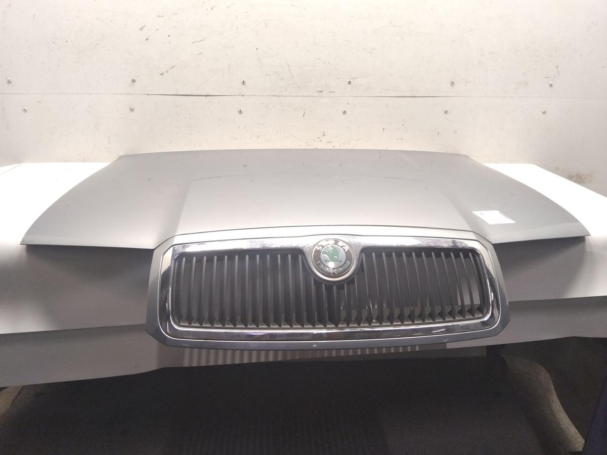 Skoda Fabia 1 6Y original Motorhaube stonegreymetallic 9151 Bj.2006