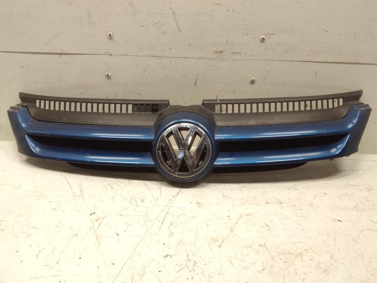VW Golf Plus 5M original K&uuml;hlergrill olympiablaumetallic mit Emblem Bj.2006
