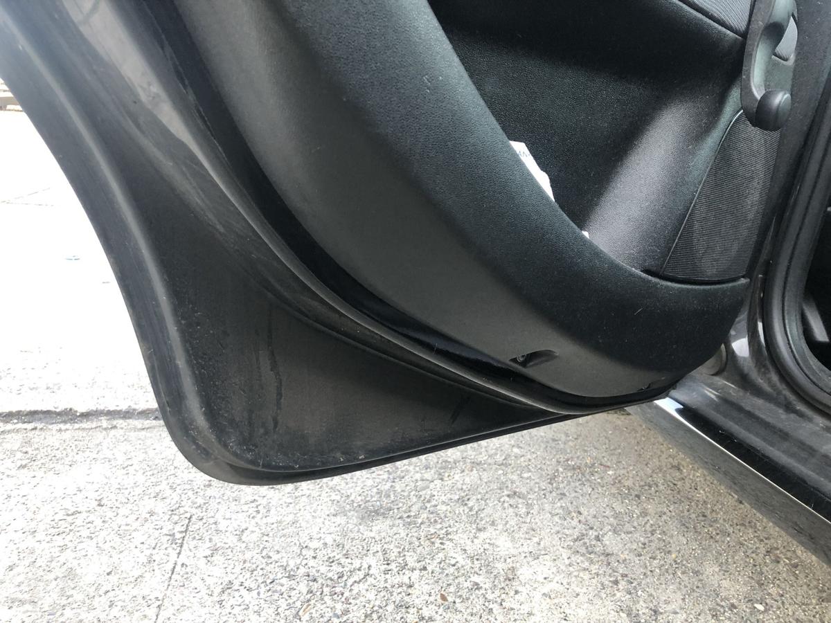 Fiat Grande Punto 199 T&uuml;r hinten links Rohbau Fondt&uuml;r 891 Nero