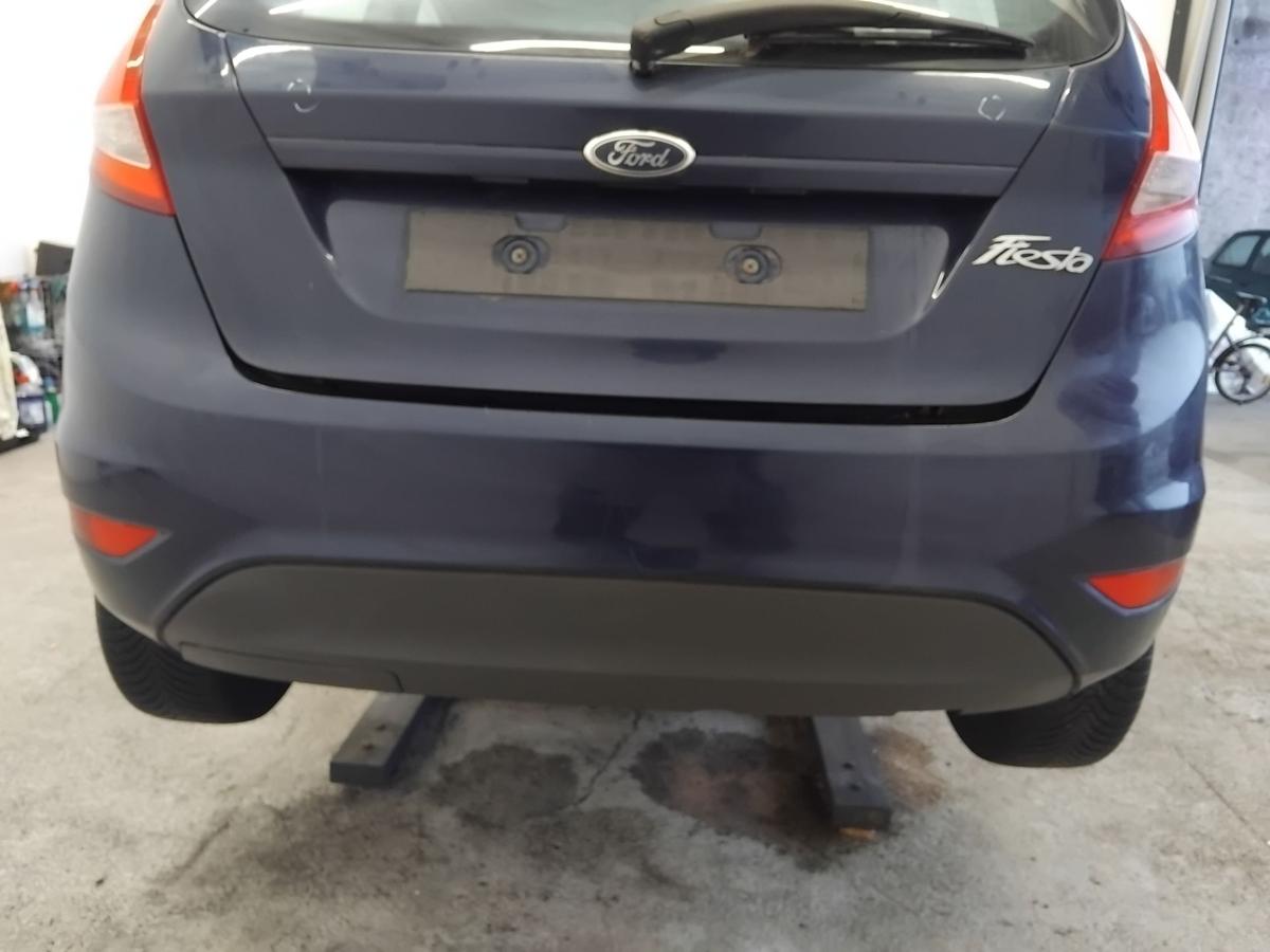 Ford Fiesta JA8 original Stossf&auml;nger Sto&szlig;stange hinten Atlantikblau BJ2011