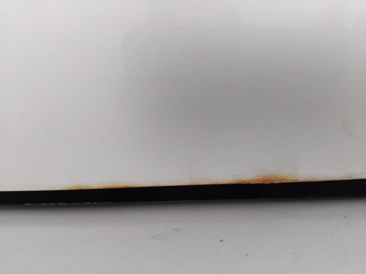 BMW X5 E53 original Heckklappe Unterteil titansilbermetallic 354/7 BJ2000 Rost