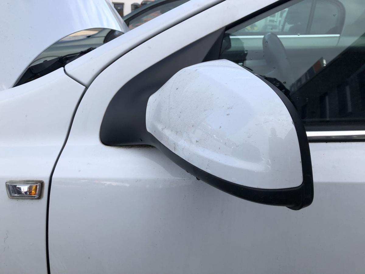 Opel Astra H GTC Au&szlig;enspiegel links R&uuml;ckspiegel elektrisch Spiegel 10U wei&szlig;