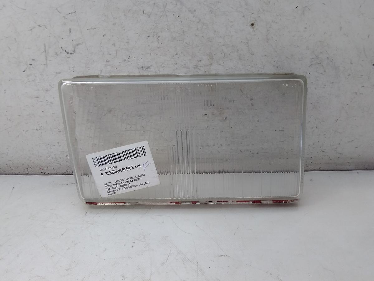 Ford Granada 2 original Glas Scheinwerfer rechts BJ1979