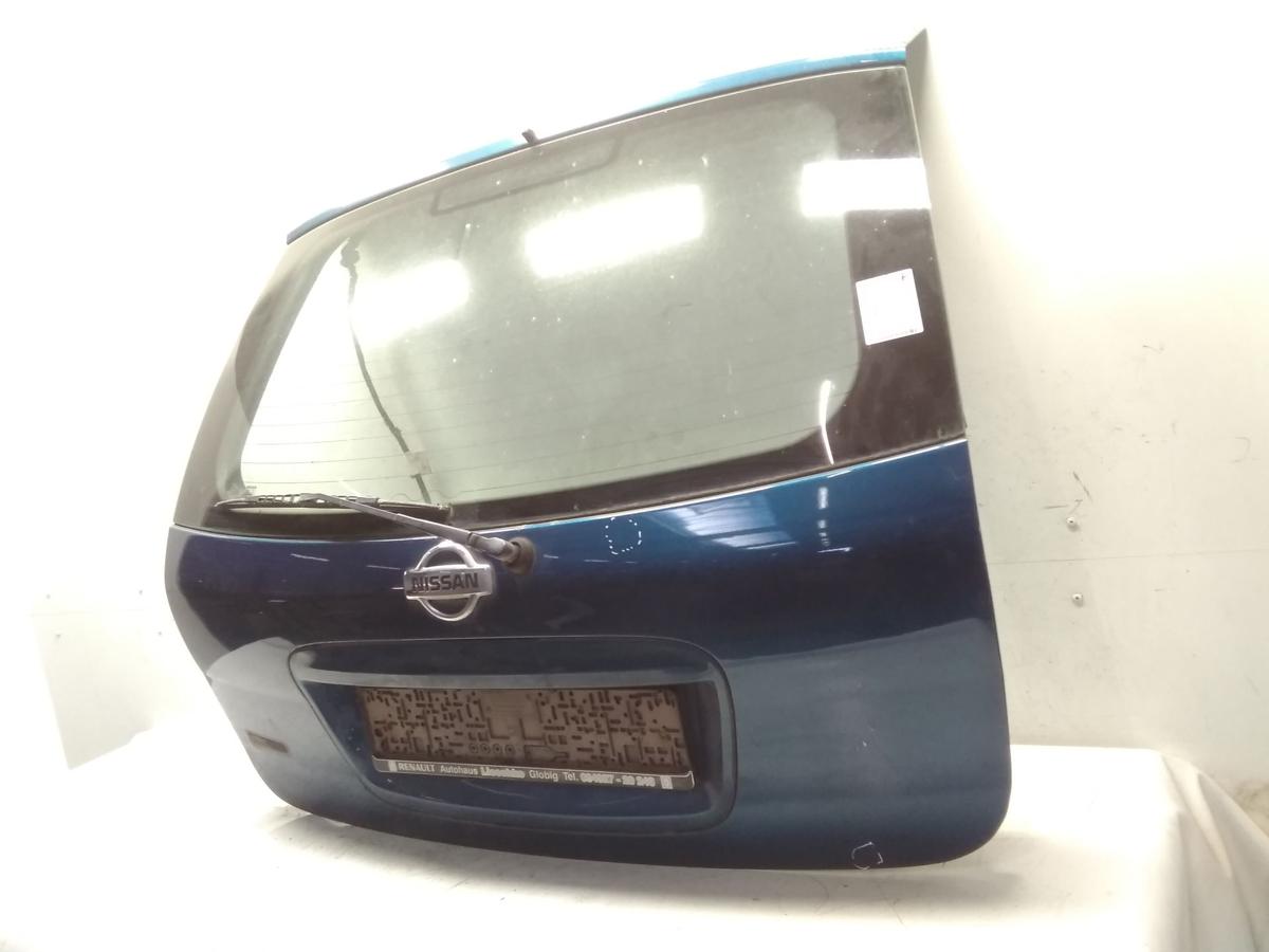 Nissan Almera Tino Heckklappe Z01 Lazuli Blue Metallic inkl. Heckscheibe BJ2001
