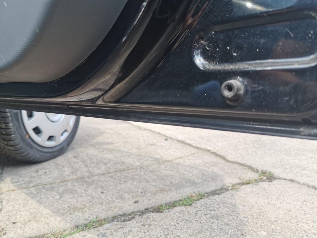 Citroen C1 P Beifahrertür Tür Autotür Rohbautür vorn rechts EXZ Schwarz met 5trg