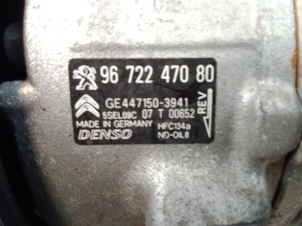 Peugeot 208 original Klimakompressor 1.2VTI 60kw Bj.2016