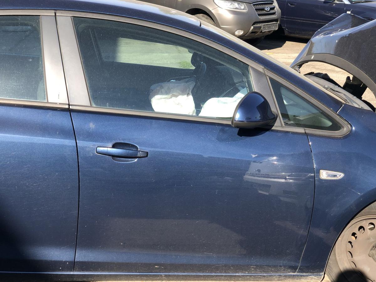 Opel Astra J Tür vorn rechts Beifahrertür im Rohbau Z22A Waterworld Met