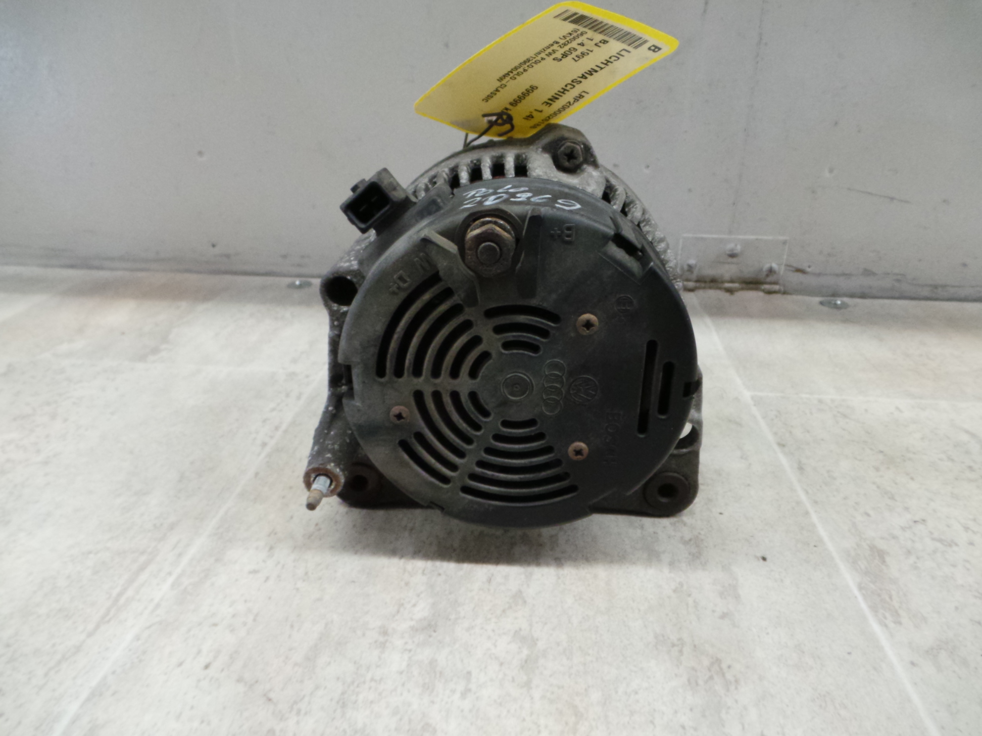 VW Polo 6n BJ 1997 Lichtmaschine Generator 1.4 60PS Bosch