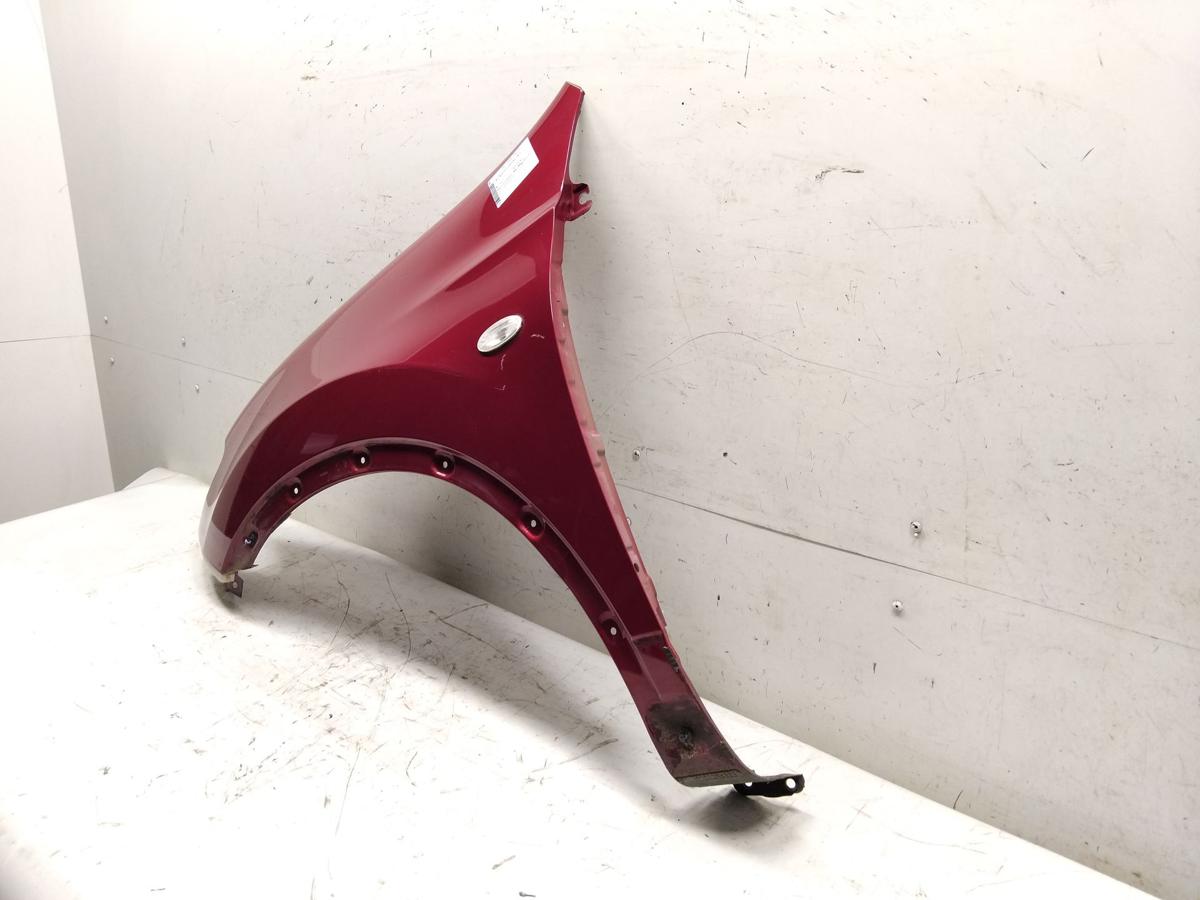 Nissan Qashqai J10 Facelift original Kotfl&uuml;gel vorn links Bj.2011 weinrotmetallic NAJ