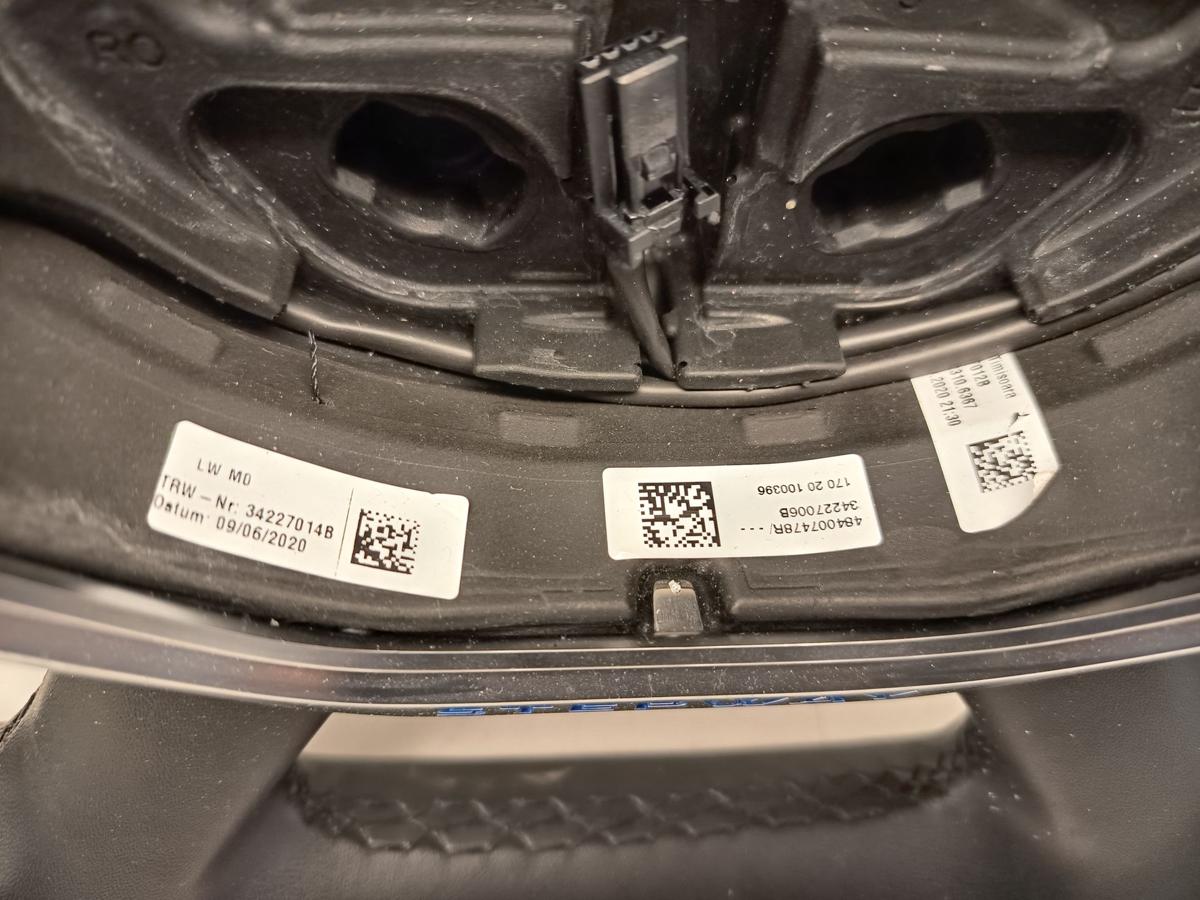 Dacia Sandero II Stepway original Lenkrad Leder 484007478R Baujahr 2020