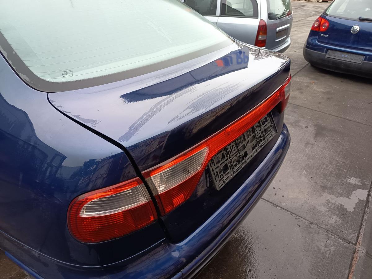 Seat Toledo 1M original Heckklappe Deckel hinten B5N Indigoblau Bj 2000
